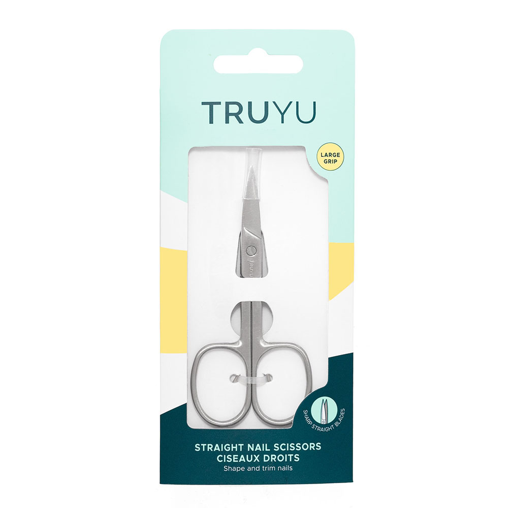 트루유 TRUYU 일자형 네일가위 스테인레스 스틸로 제작된 손톱 가위는 손톱을 다듬거나 거스러미를 제거하는데에 이상적입니다. 직선날로 얼굴 털이나 눈썹을 다듬을 때에도 사용 가능합니다.
